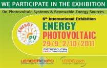 ENERGY – PHOTOVOLTAIC 2011 ΣΕΠΤΕΜΒΡΙΟΣ-ΟΚΤΩΒΡΙΟΣ